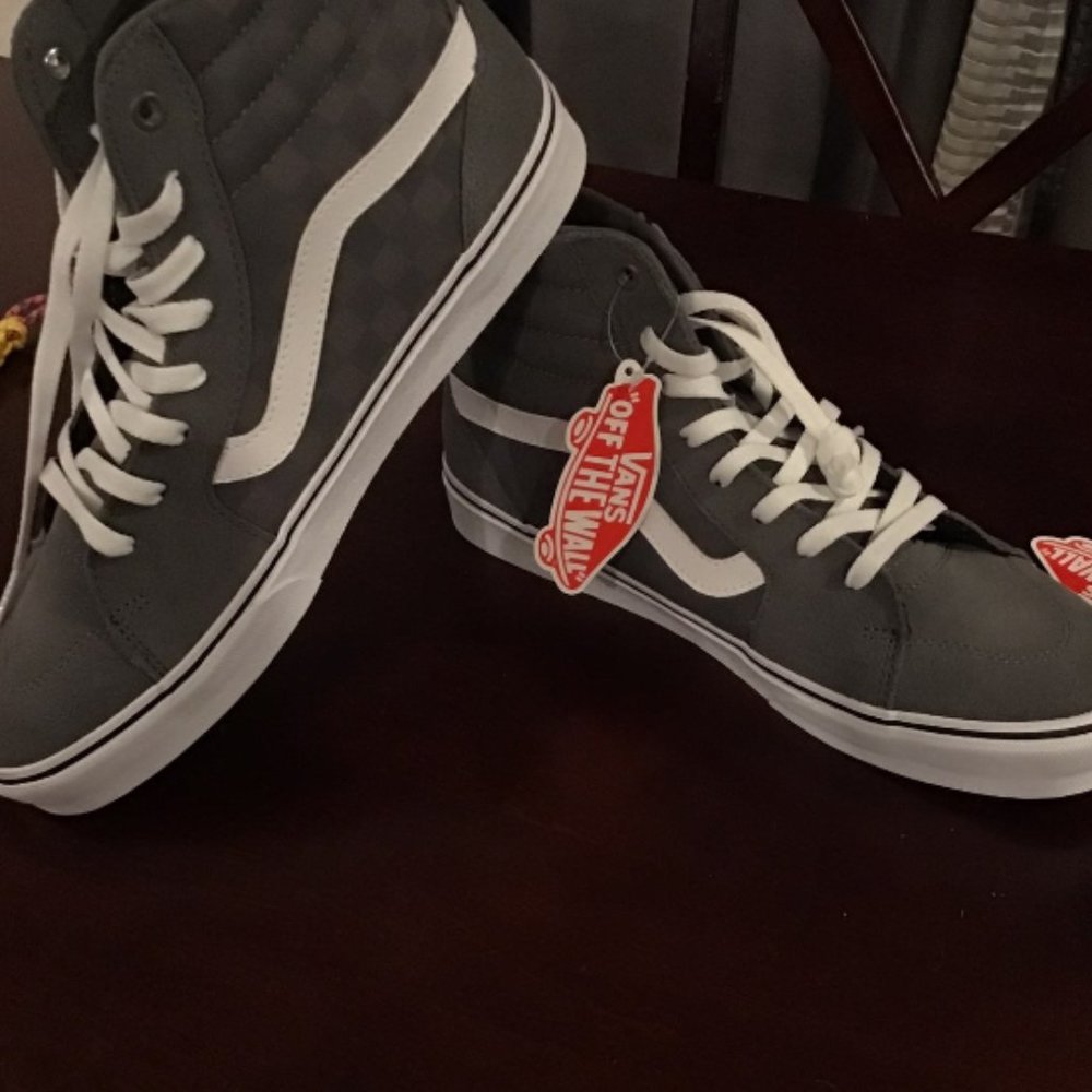Vans Filmore NWOB CHECKERED GREY & CHARCOAL